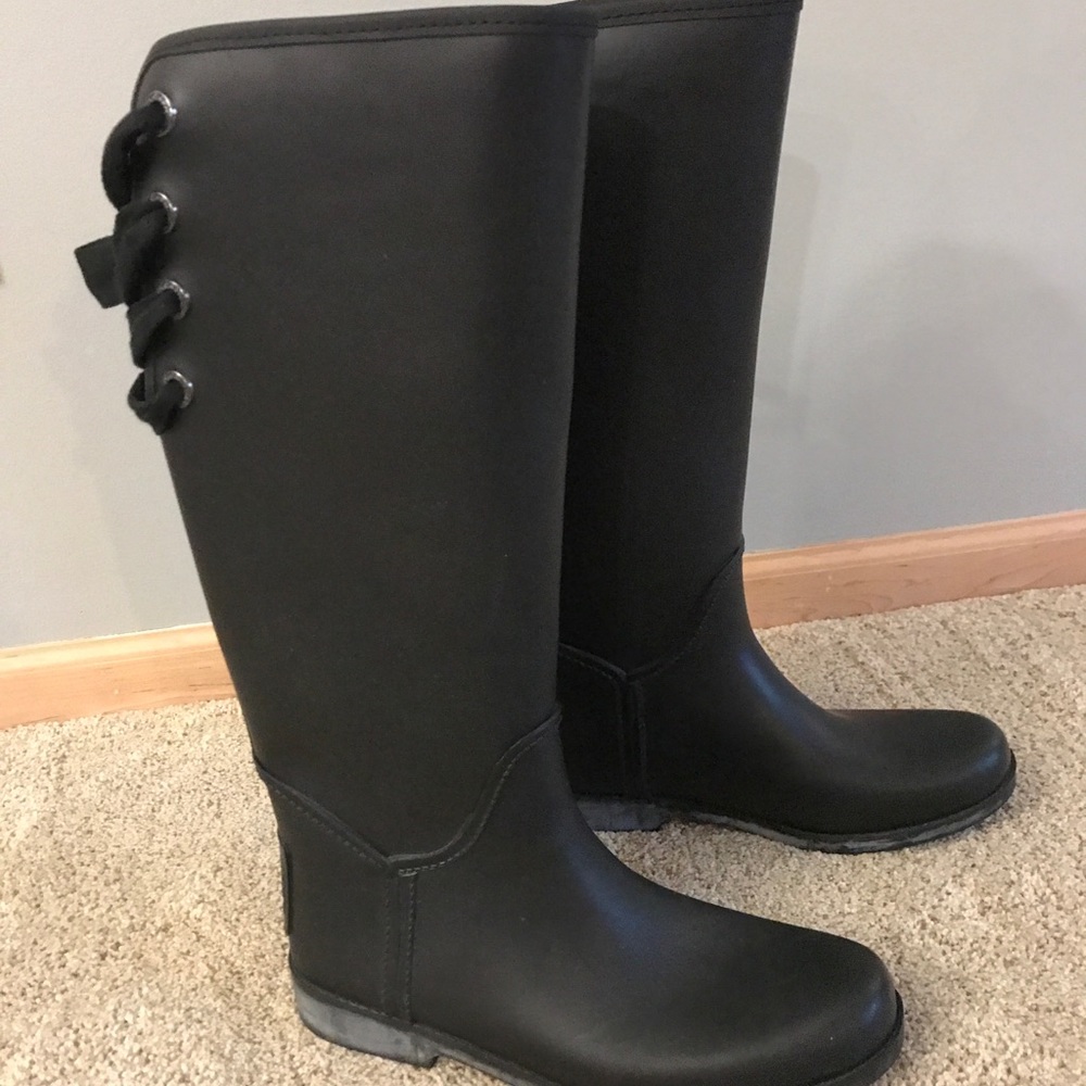 Coach rain boots